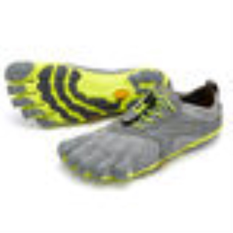 V-run Kadın Vibram Gri-sarı